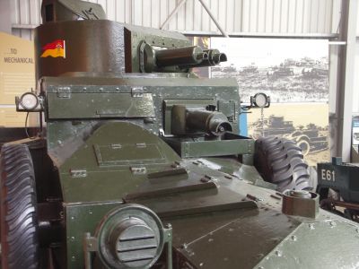 Lanchester Armoured Car
In January 1929 the first Lanchesters (along with Rolls-Royce Armoured Cars) were received by the 11th Hussars regiment. Because of slow rate of delivery, it took until 1934 to fully equip the unit. In November the regiment was relocated to Egypt to relieve the 12th Royal Lancers, which returned to Britain and took over the cars. In January-February 1935 a provisional D squadron of the 12th Lancers with eight armoured cars served as a peacekeeping force in the Saar region. On 31 December B and C squadrons were sent again to Egypt with 29 armoured cars as a response to the Italian invasion of Abyssinia and strengthening garrisons in Libya. They were used in patrolling the western frontier.
