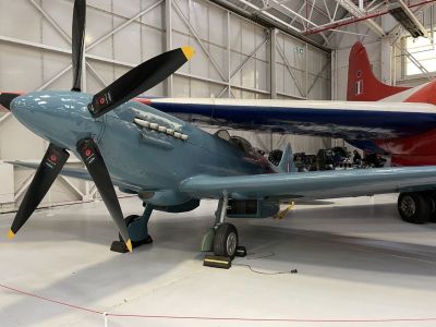 Post War racing Spitfire
At RAF Cosford Museum
