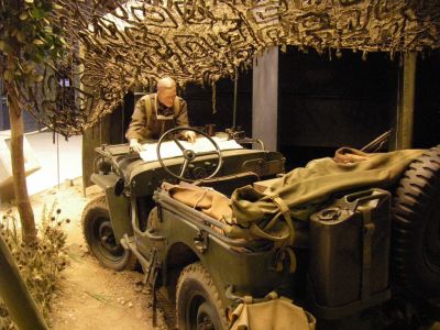 Staff Officers 
In the land warfare hall 
