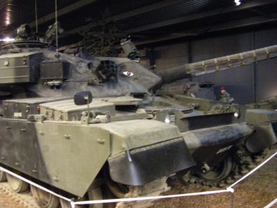 Chieftain
In the land warfare hall 
