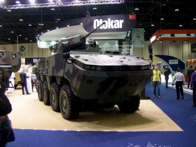 OTOKAR PARS
Photos of AFVs at the IDEX 2013 exhibition 
