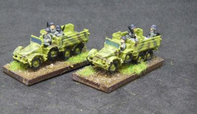 German Steyr trucks
3d printed models from Butlers Printed models, with Arrowhead crew
