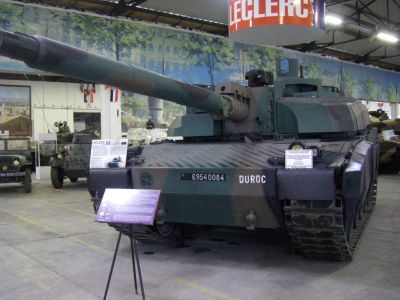 Leclerc
As of 2010, after a French defence review, each of the four regiments operated 60 Leclerc tanks for a total of 240 in operational units; with a further 100 Leclerc in combat ready reserve. Due to finance cuts, only 254 tanks were fully operational in 2011
