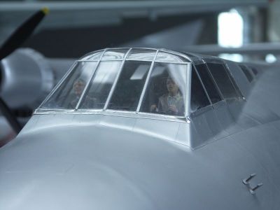 Spruce Goose  model as used in the film
Taken at Evergreen Aerospace Museum, McMinnville, Oregon
