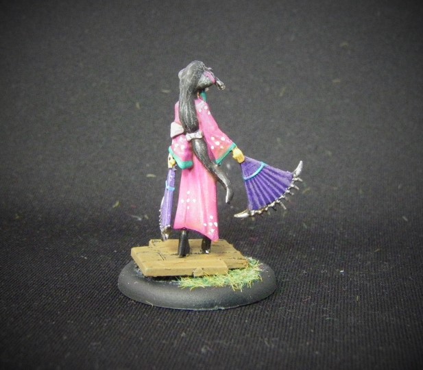 Malifaux, Oiran, Showgirl Crew, 32mm Wyrd Games Figures