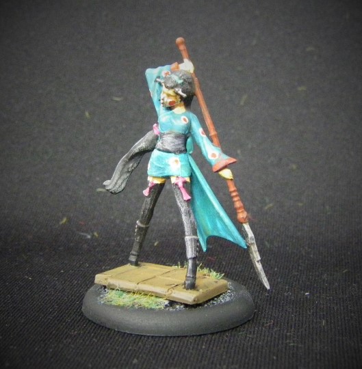 Malifaux, Oiran, Showgirl Crew, 32mm Wyrd Games Figures