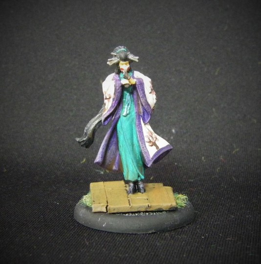 Malifaux, Oiran, Showgirl Crew, 32mm Wyrd Games Figures