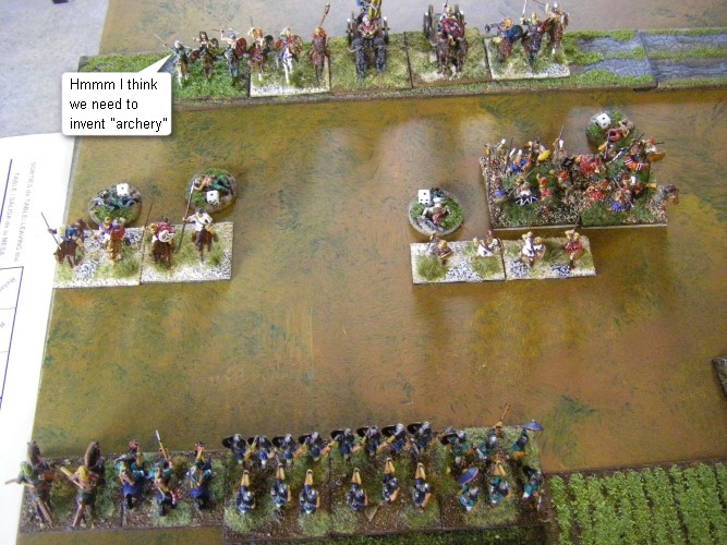 L'Art de la Guerre, Freezing! Armies before 0AD: Sargonid Assyrian vs Galatian, 15mm