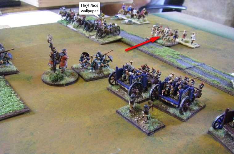 L'Art de la Guerre, Freezing! Armies before 0AD: Sargonid Assyrian vs Galatian, 15mm