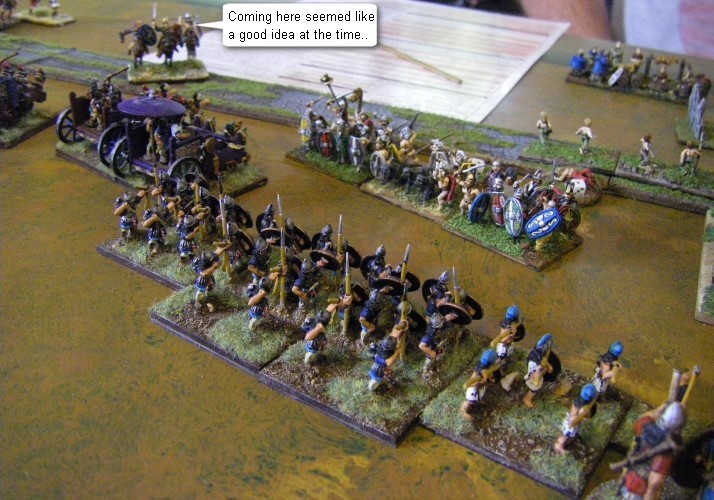 L'Art de la Guerre, Freezing! Armies before 0AD: Sargonid Assyrian vs Galatian, 15mm