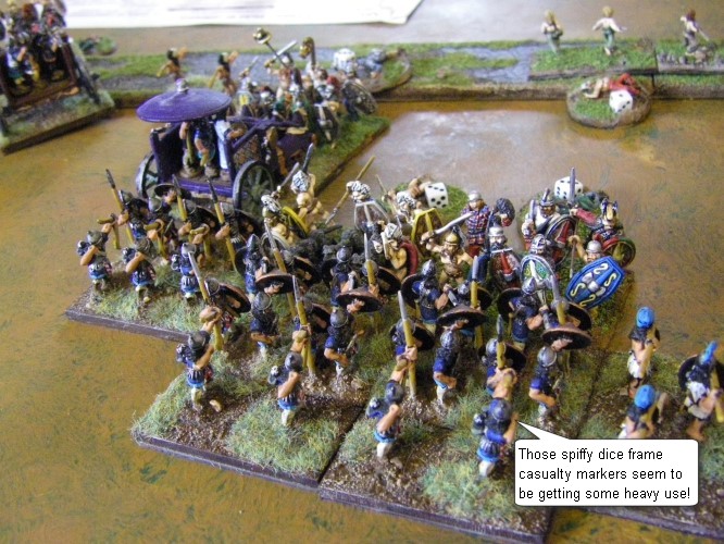 L'Art de la Guerre, Freezing! Armies before 0AD: Sargonid Assyrian vs Galatian, 15mm