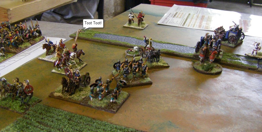 L'Art de la Guerre, Freezing! Armies before 0AD: Sargonid Assyrian vs Galatian, 15mm