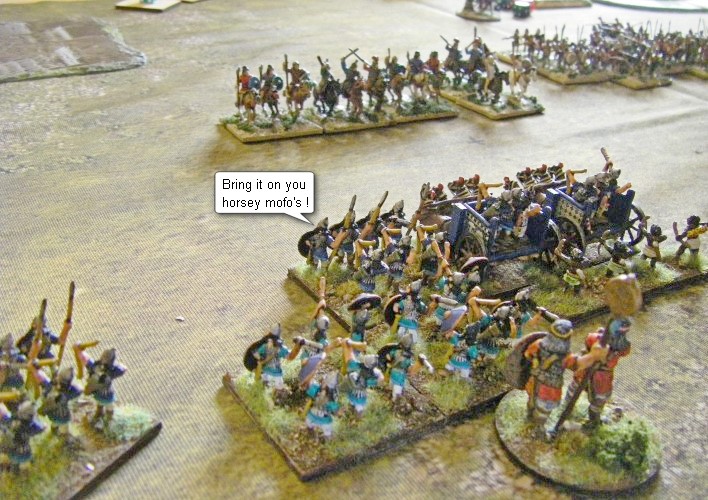 L'Art de la Guerre, Freezing! Armies before 0AD: Sargonid Assyrian vs Carthaginian, 15mm