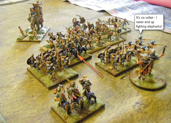 L'Art de la Guerre, Freezing! Armies before 0AD: Sargonid Assyrian vs Carthaginian, 15mm