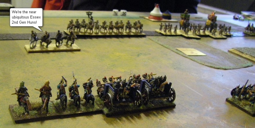 L'Art de la Guerre, Freezing! Armies before 0AD: Sargonid Assyrian vs Kushan, 15mm