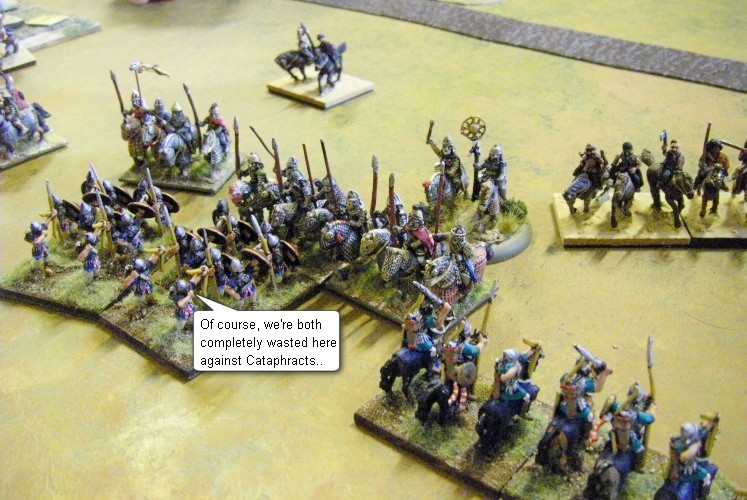 L'Art de la Guerre, Freezing! Armies before 0AD: Sargonid Assyrian vs Kushan, 15mm