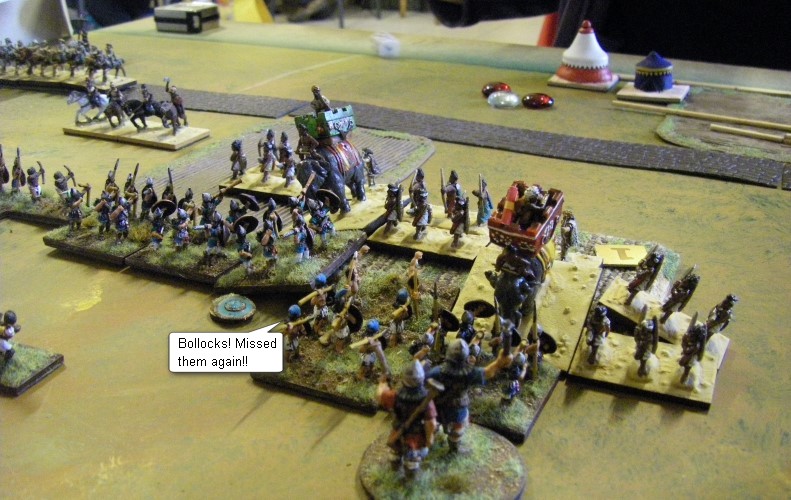 L'Art de la Guerre, Freezing! Armies before 0AD: Sargonid Assyrian vs Kushan, 15mm