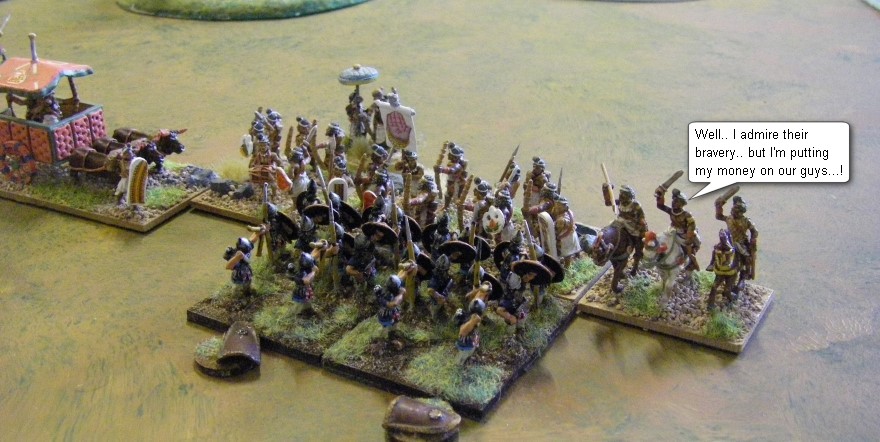 L'Art de la Guerre, Freezing! Armies before 0AD: Sargonid Assyrian vs Alexander The Great, 15mm