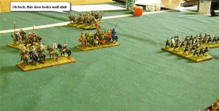 L'Art de la Guerre, Feudal and Dark Ages: Feudal German vs Feudal Irish, 15mm