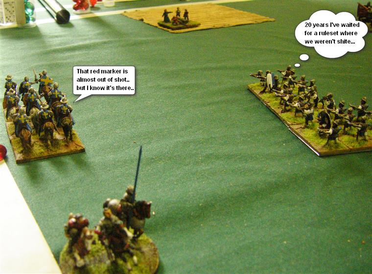 L'Art de la Guerre, Feudal and Dark Ages: Feudal German vs Feudal Irish, 15mm