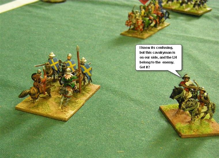 L'Art de la Guerre, Feudal and Dark Ages: Feudal German vs Feudal Irish, 15mm