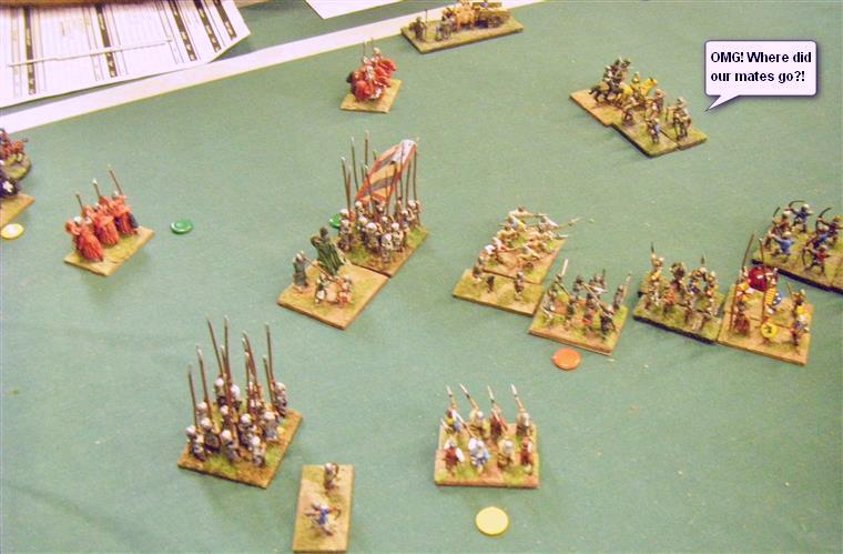 L'Art de la Guerre, Feudal and Dark Ages: Feudal German vs Feudal Irish, 15mm