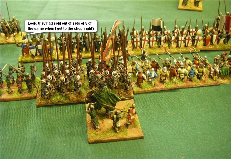 L'Art de la Guerre, Feudal and Dark Ages: Feudal German vs Later Crusader, 15mm