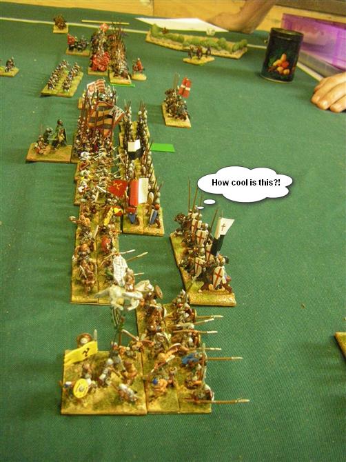 L'Art de la Guerre, Feudal and Dark Ages: Feudal German vs Later Crusader, 15mm