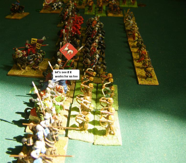 L'Art de la Guerre, Feudal and Dark Ages: Feudal German vs Feudal English, 15mm