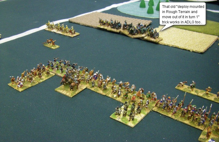 L'Art de la Guerre, Dark Ages: Feudal Spanish vs Tulunid Arab, 15mm