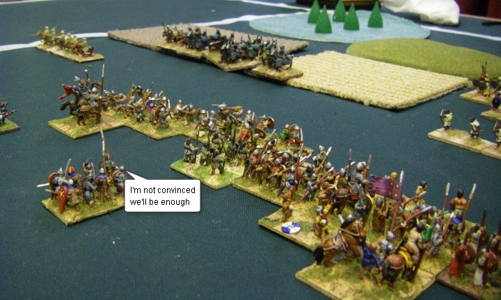 L'Art de la Guerre, Dark Ages: Feudal Spanish vs Tulunid Arab, 15mm