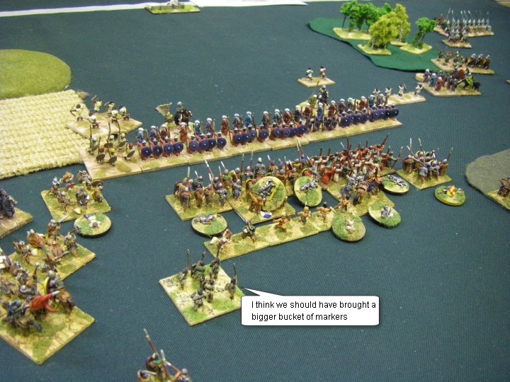 L'Art de la Guerre, Dark Ages: Feudal Spanish vs Tulunid Arab, 15mm