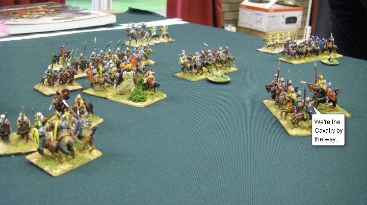 L'Art de la Guerre, Dark Ages: Feudal Spanish vs Tulunid Arab, 15mm