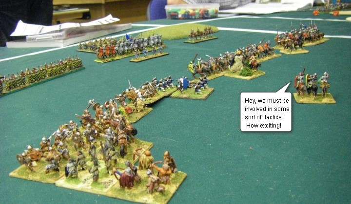 L'Art de la Guerre, Dark Ages: Feudal Spanish vs Communal Italian, 15mm