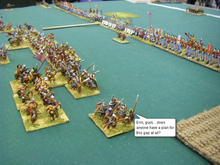 L'Art de la Guerre, Dark Ages: Feudal Spanish vs Nikephorian Byzantine, 15mm