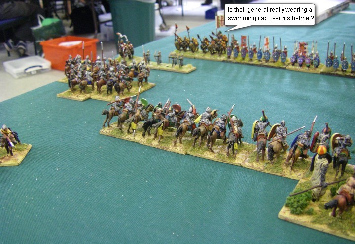 L'Art de la Guerre, Dark Ages: Feudal Spanish vs Nikephorian Byzantine, 15mm