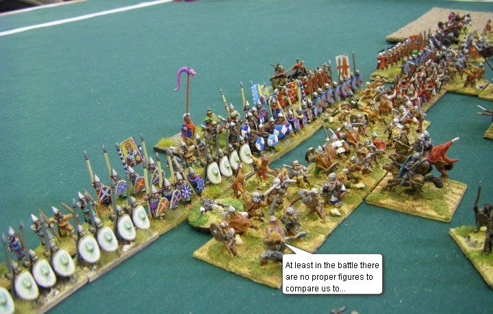 L'Art de la Guerre, Dark Ages: Feudal Spanish vs Nikephorian Byzantine, 15mm