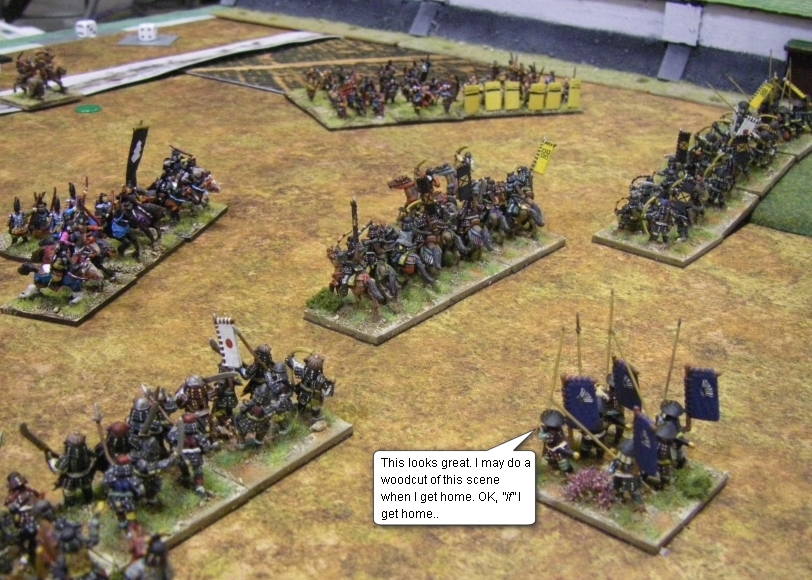 L'Art de la Guerre, Open Theme: Samurai vs Samurai, 15mm