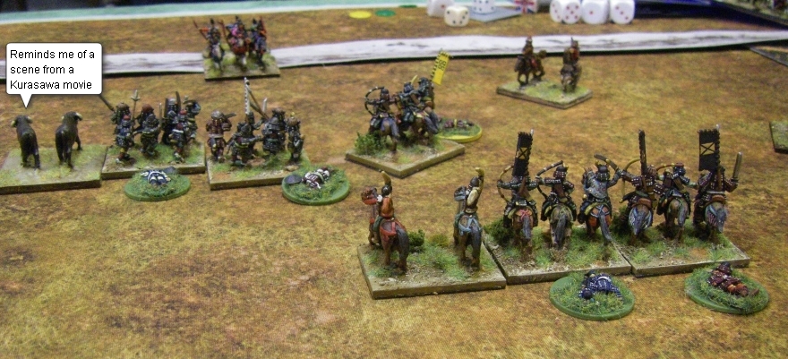 L'Art de la Guerre, Open Theme: Samurai vs Samurai, 15mm