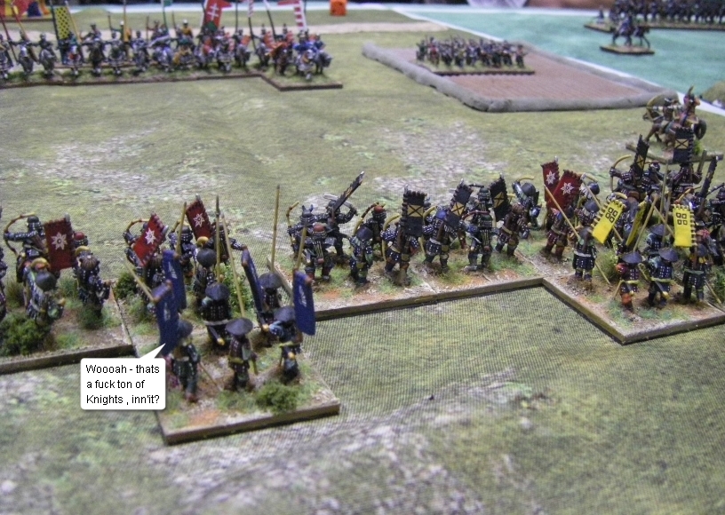 L'Art de la Guerre, Open Theme: Samurai vs French Ordonnance, 15mm