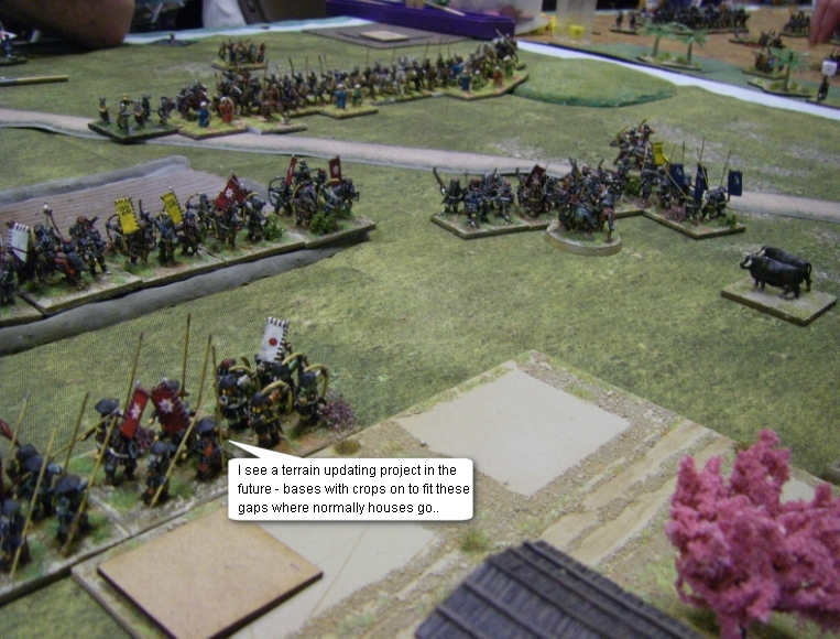 L'Art de la Guerre, Open Theme: Samurai vs Sicilian Norman, 15mm