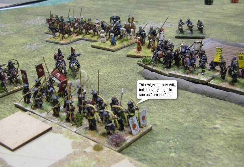 L'Art de la Guerre, Open Theme: Samurai vs Sicilian Norman, 15mm