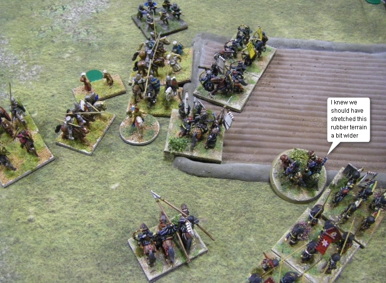 L'Art de la Guerre, Open Theme: Samurai vs Sicilian Norman, 15mm