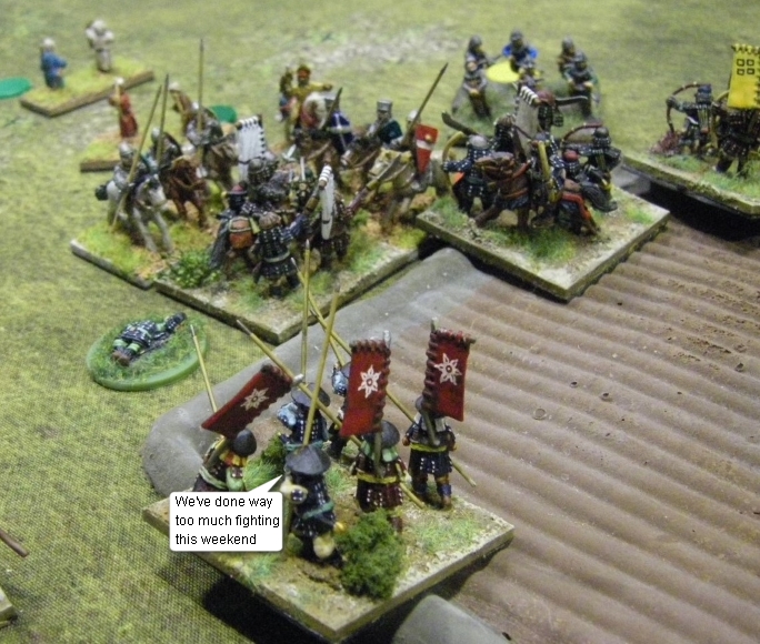 L'Art de la Guerre, Open Theme: Samurai vs Sicilian Norman, 15mm