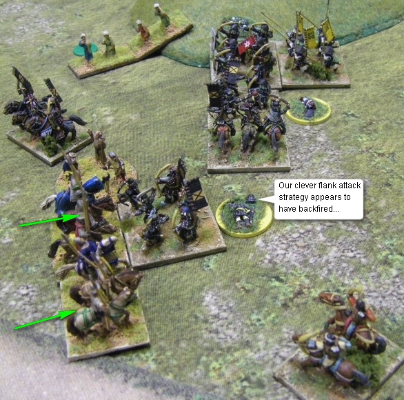 L'Art de la Guerre, Open Theme: Samurai vs Sicilian Norman, 15mm