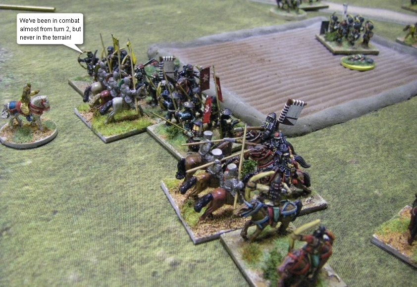 L'Art de la Guerre, Open Theme: Samurai vs Sicilian Norman, 15mm