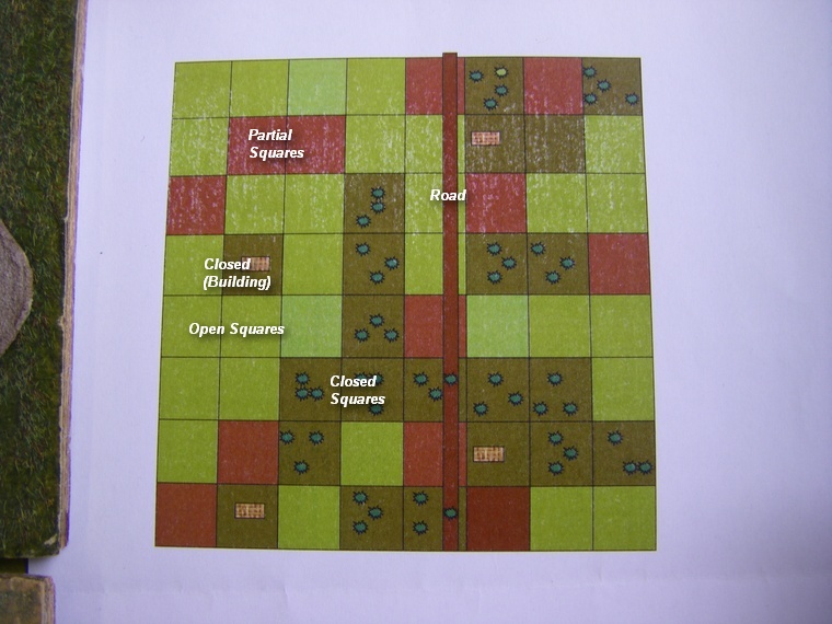 Poor Bloody Infantry by Peter Pig WW2: 1943 Germans vs 3rd Shock Army Russians, 15mm, battle map