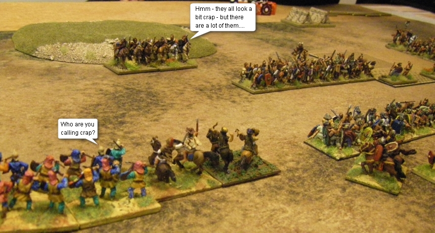 L'Art de la Guerre, Classical & Roman: Galatians vs German, 15mm