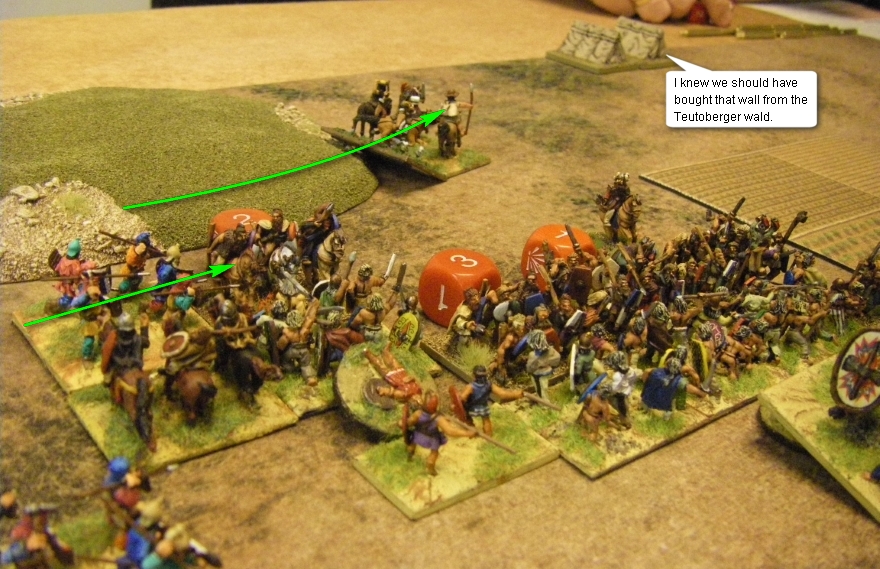 L'Art de la Guerre, Classical & Roman: Galatians vs German, 15mm