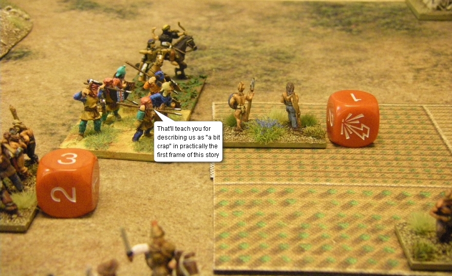 L'Art de la Guerre, Classical & Roman: Galatians vs German, 15mm